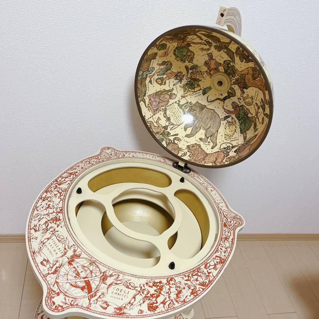 ✨️希少✨️ アンティーク調 地球儀型 ワゴン ワイン バーキャビネット