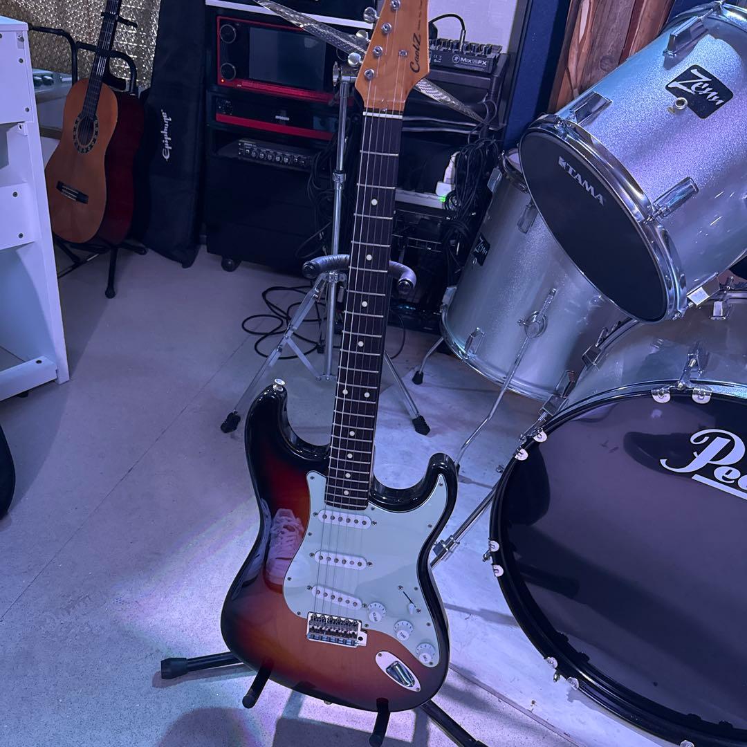 COOLZ エレキギター　ZST-V/R 3TS