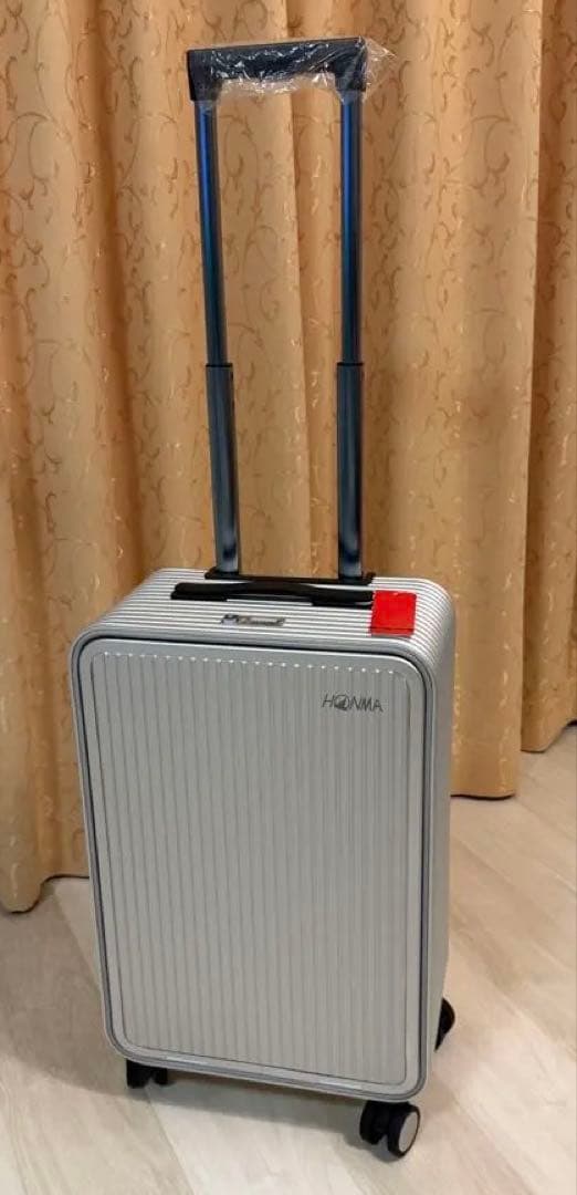 【カミ】本間ゴルフ　キャリーケース　シルバー