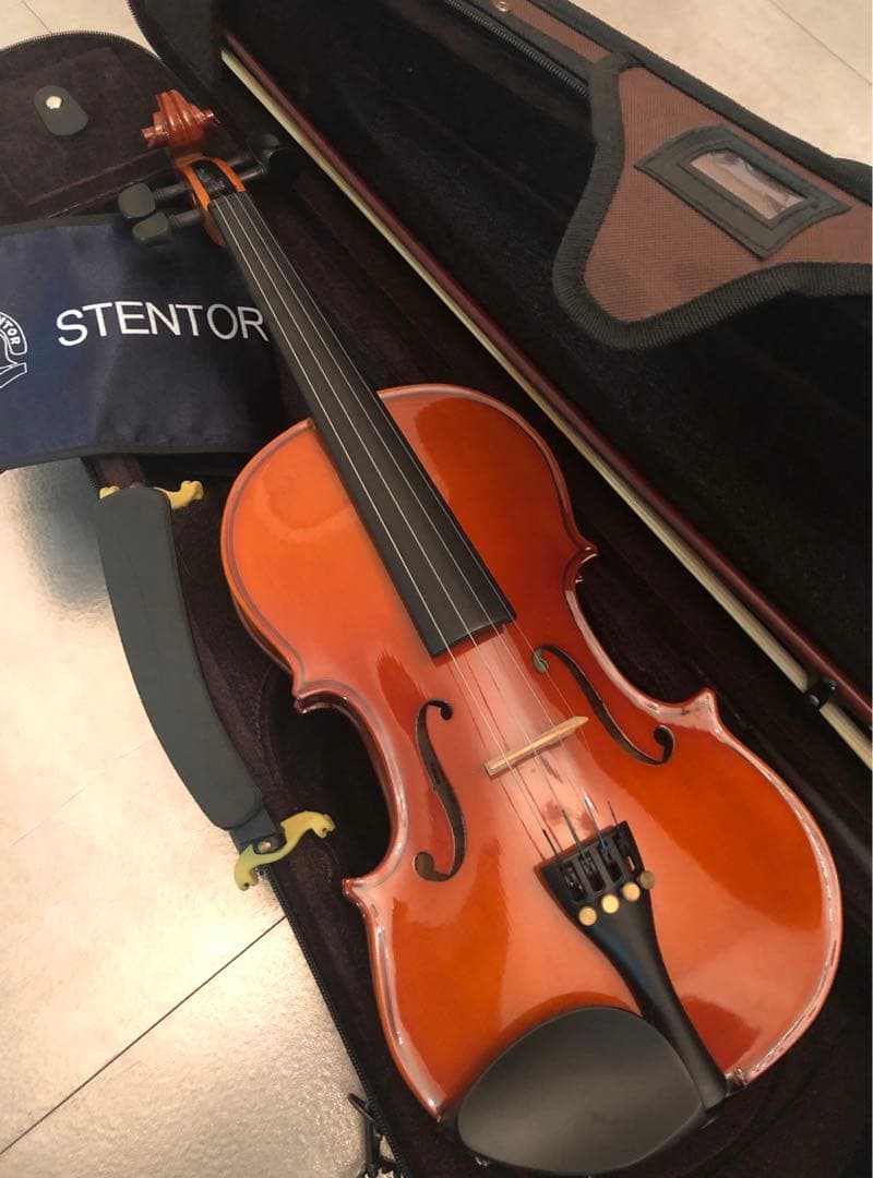 美品✨ STENTOR 3/4 ヴァイオリンセット KUN肩当て付き