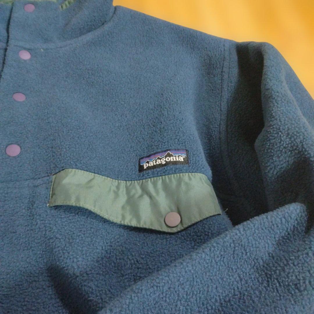 90'希少USA製Patagoniaパタゴニア スナップ T Ｓサイズ