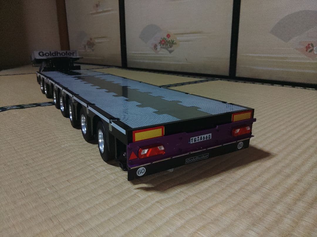 ホビーラジコン FURY BEAR 2+5 axle semi low loader