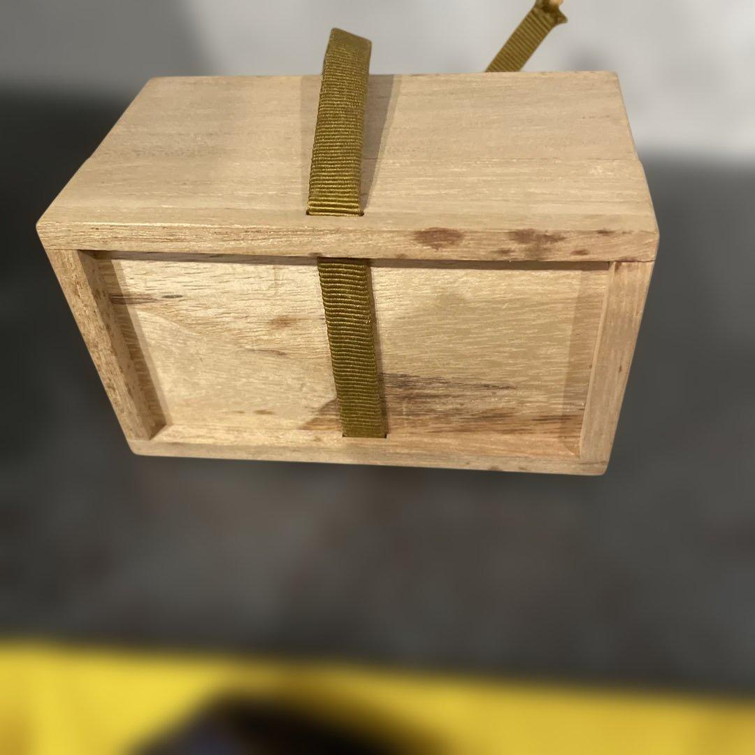 輪島　漆塗りナス型香合 木箱入り　信田福弥作