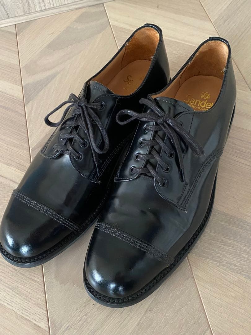 SANDERS サンダース ミリタリーダービーシューズ　UK8