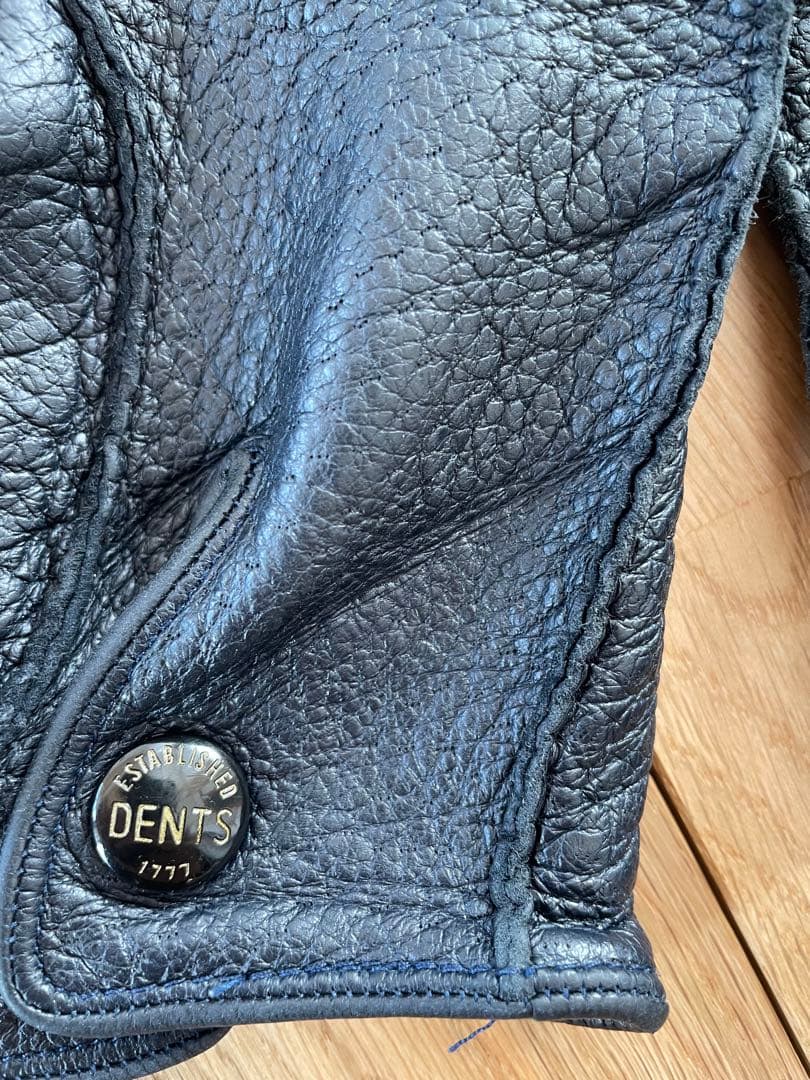 DENTS ペッカリー　アンライニング　(色:ネイビー)