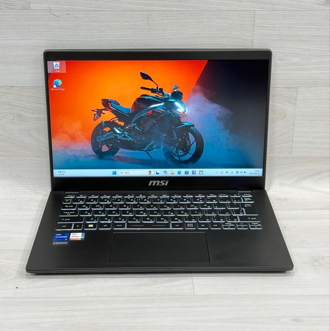 Corei7 13th世代 MSI Modern 14フルHD/メモリー16GB