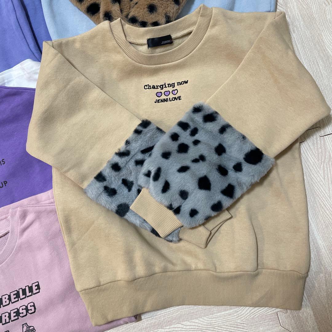 新品 JENNIトレーナーおまとめ8着 140