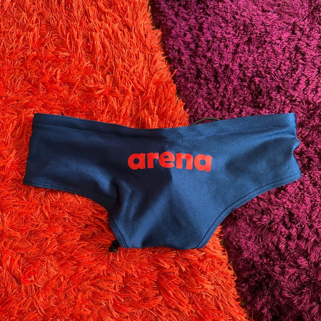 arena ネイビー ボクサー水着　改造　カスタム