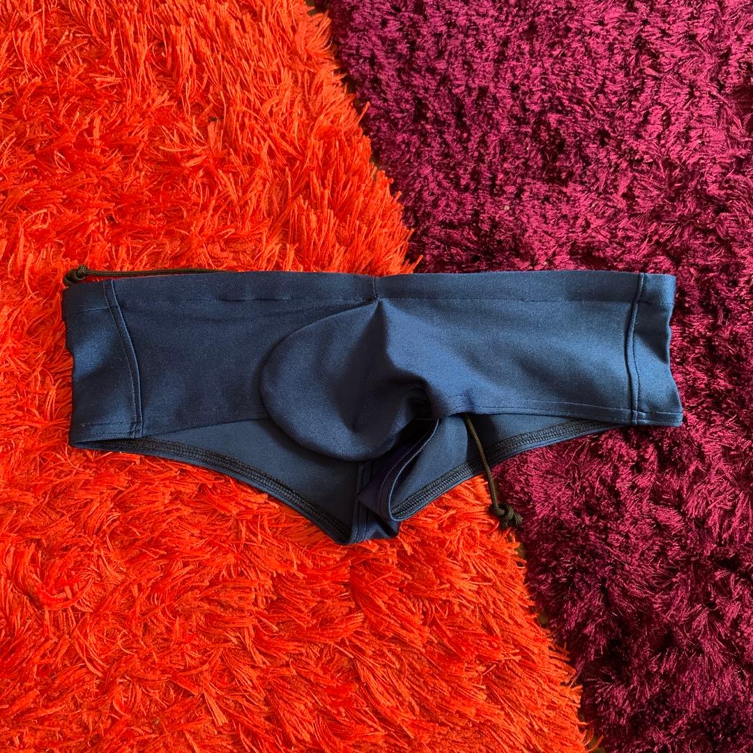 arena ネイビー ボクサー水着　改造　カスタム