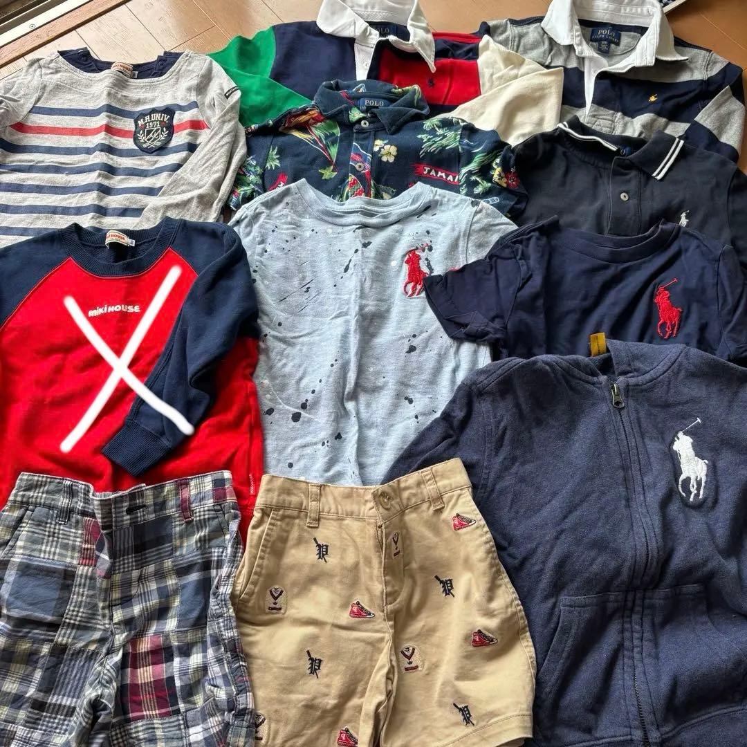 ポロ　ラルフローレン　ミキハウス 10点セット　90cm〜120cm