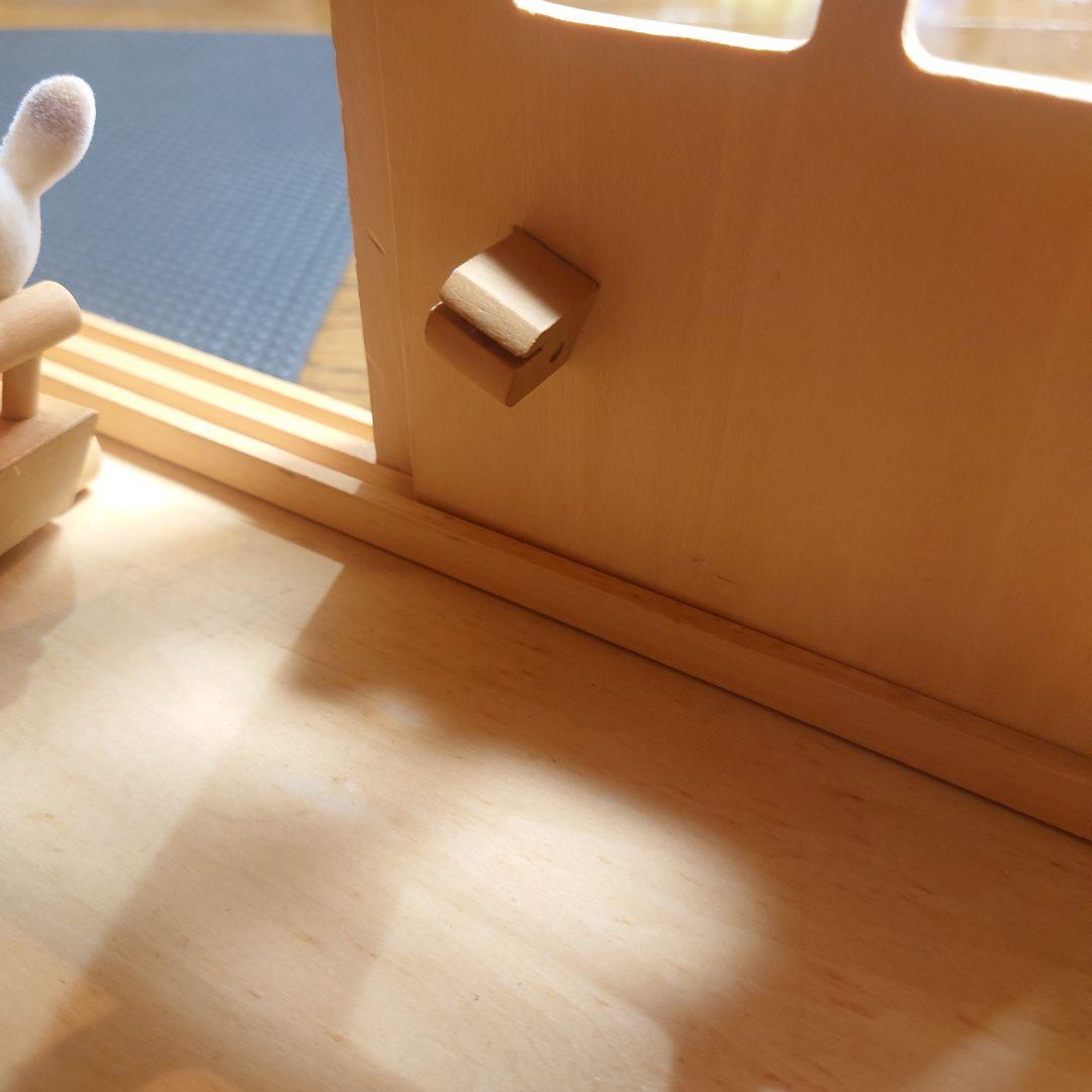 ボーネルンド　廃盤　貴重　大きな　白木のドールハウス　ボーネルンド製　　　家具