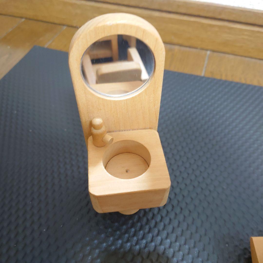 ボーネルンド　廃盤　貴重　大きな　白木のドールハウス　ボーネルンド製　　　家具