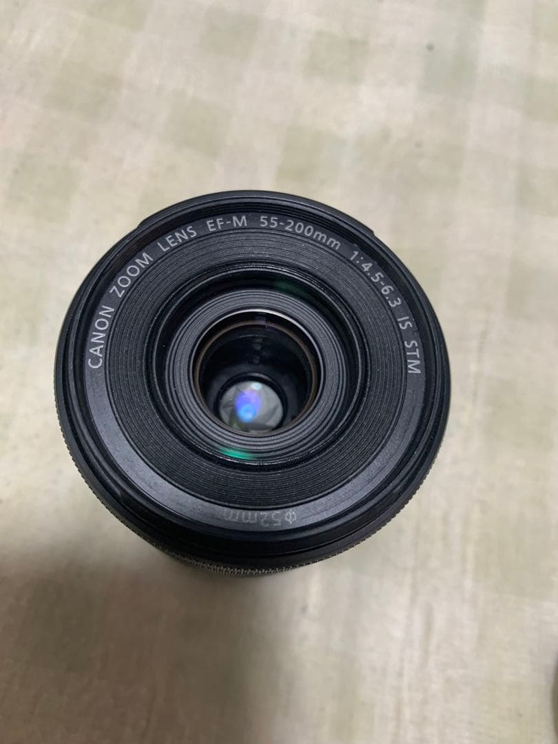 美品　Canon EF-M 55-200mm F4.5-6.3 IS STM