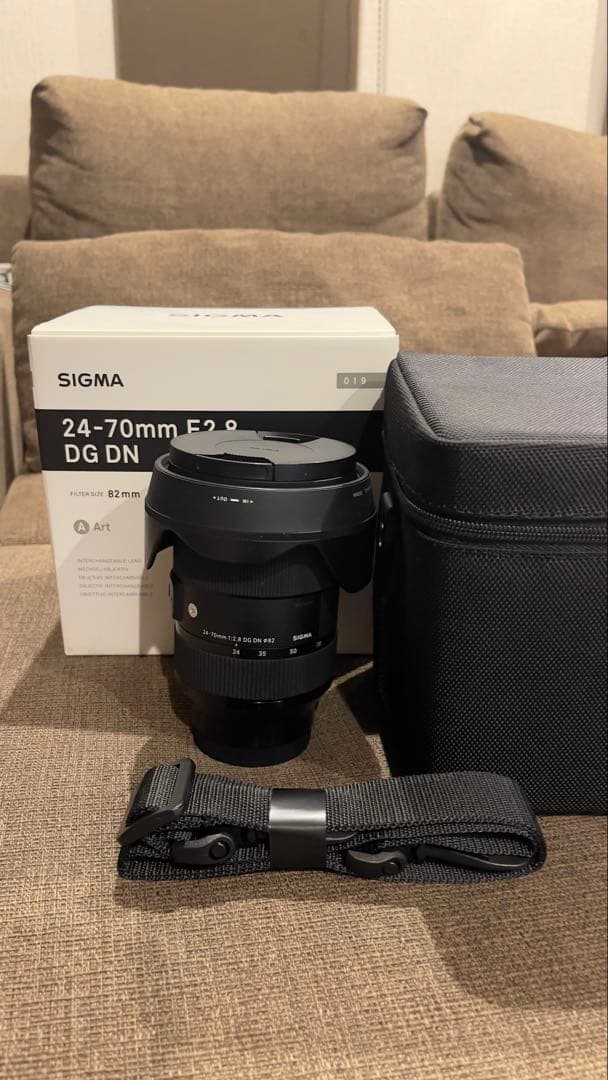 SIGMA 24-70mm F2.8 DG DN Art Eマウント　美品