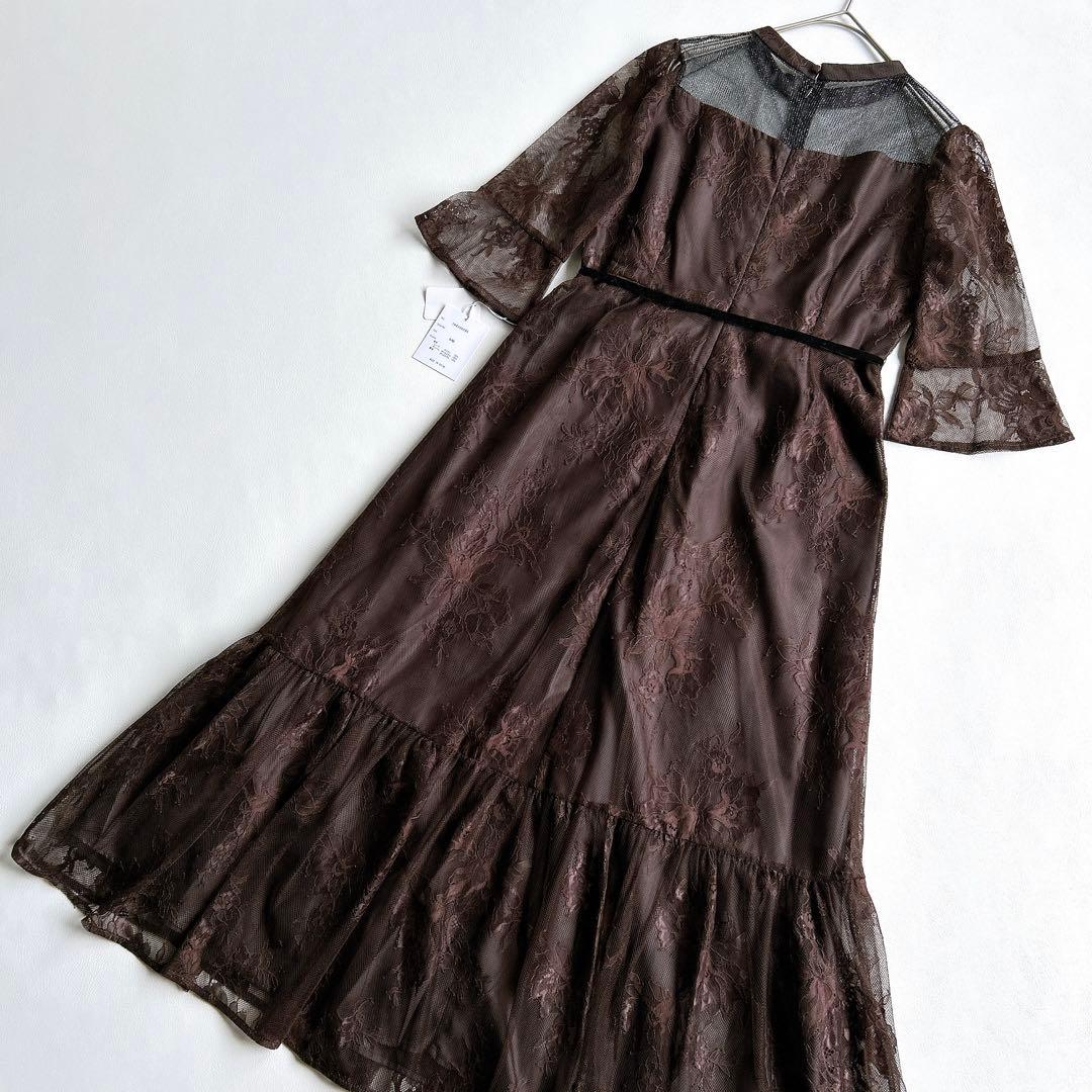 新品★リルフェテpetirobe パーティドレス　ティアードレースワンピース