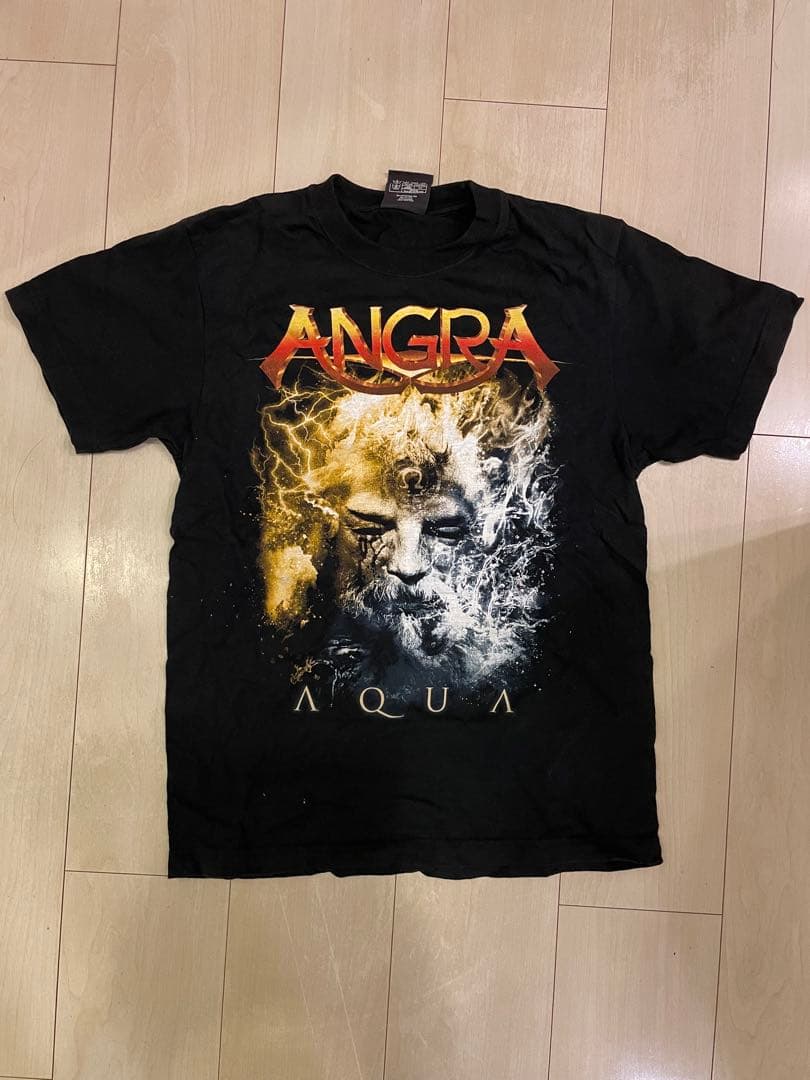 ANGRA AQUA バンドTシャツ サイン入り　LOUDPARK