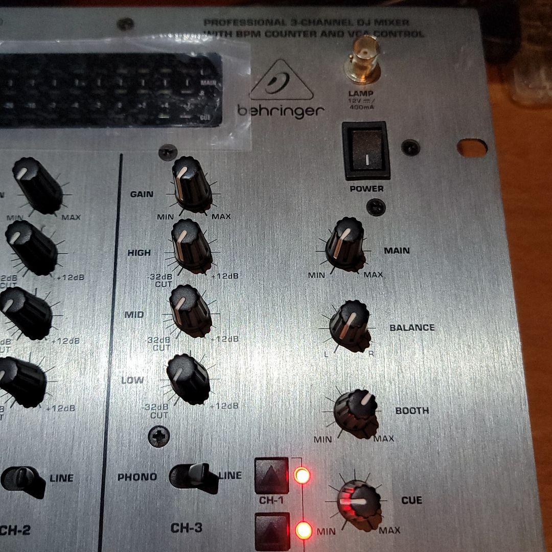 【新品 未使用】 Behringer DX626 DJミキサー ベリンガー
