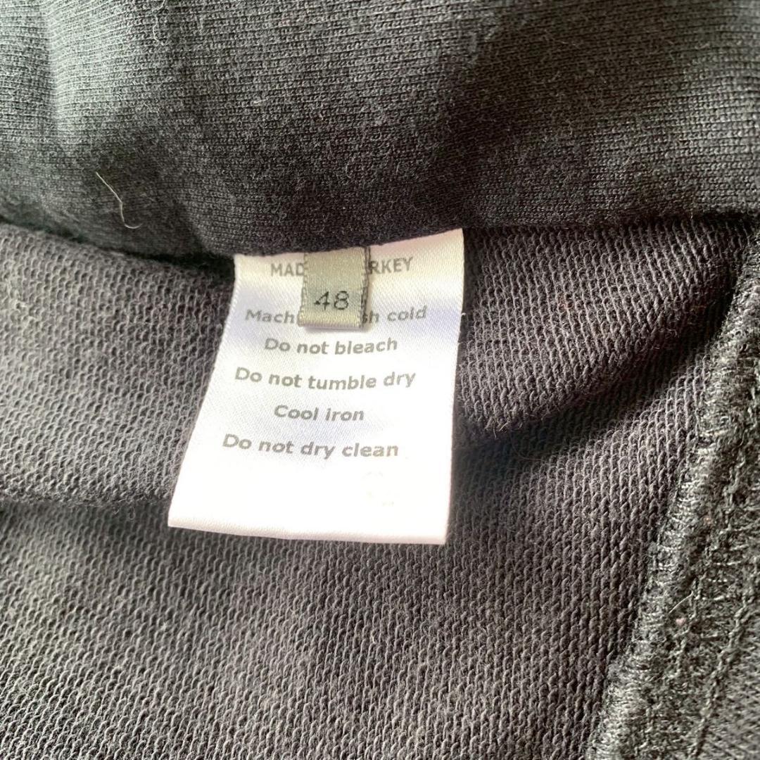 美品 Lサイズ ディオール オム Dior ジップ パーカー シルク ブラック