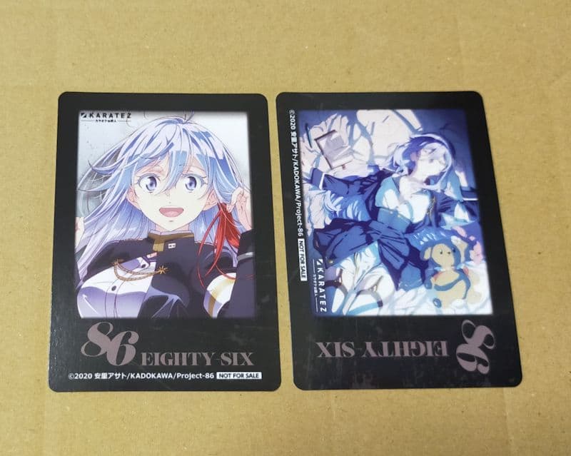 エイティシックス レーナ ミニフォト風カード カラ鉄