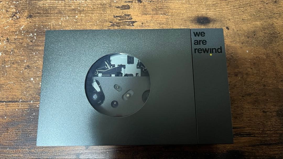 we are rewind カセットテーププレーヤー　※12/11値引き
