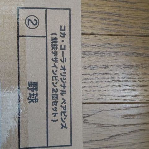 【非売品】 東京オリンピック コカ・コーラ オリジナルペアピンズ野球