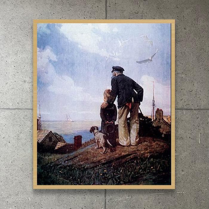 額装品/Outward/ノーマン ロックウェル/インテリア/アート/ポスター