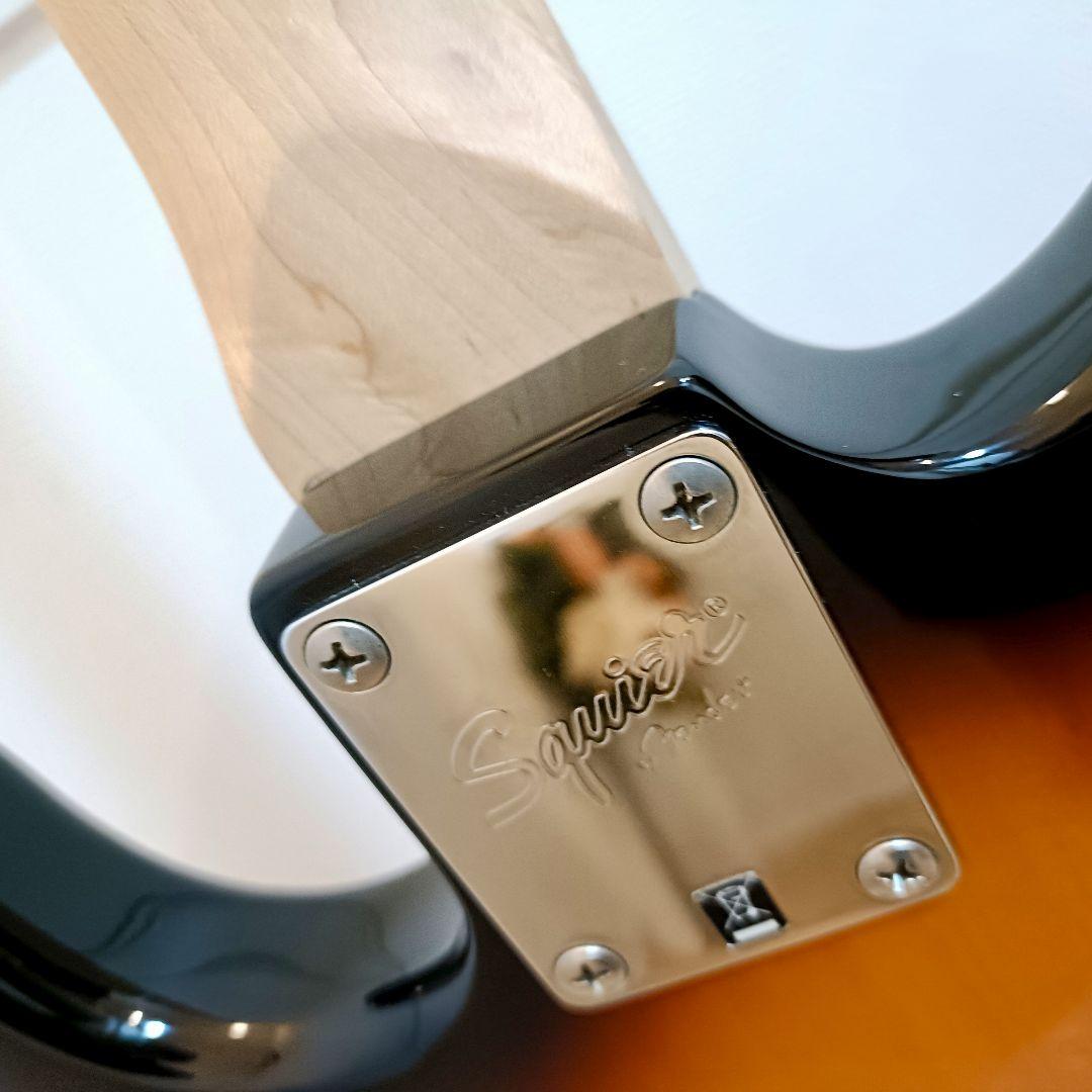 Squier エレキギター ストラトキャスター サンバースト メンテ済