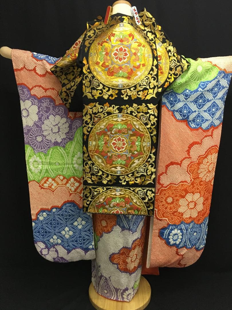 藤娘きぬたや 総絞り 吉祥紋 総絞り 振袖 フルセット