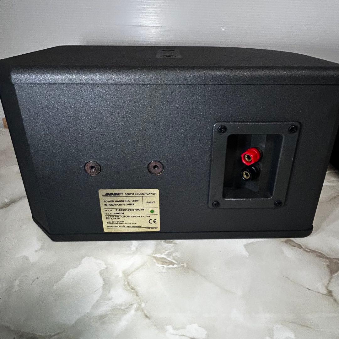 【良品】BOSE 300PM スピーカーペア ボーズ