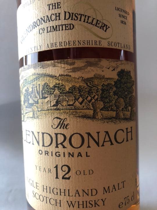 【超希少・世界デットストック】グレンドロナック 12年 オリジナル 旧ボトル