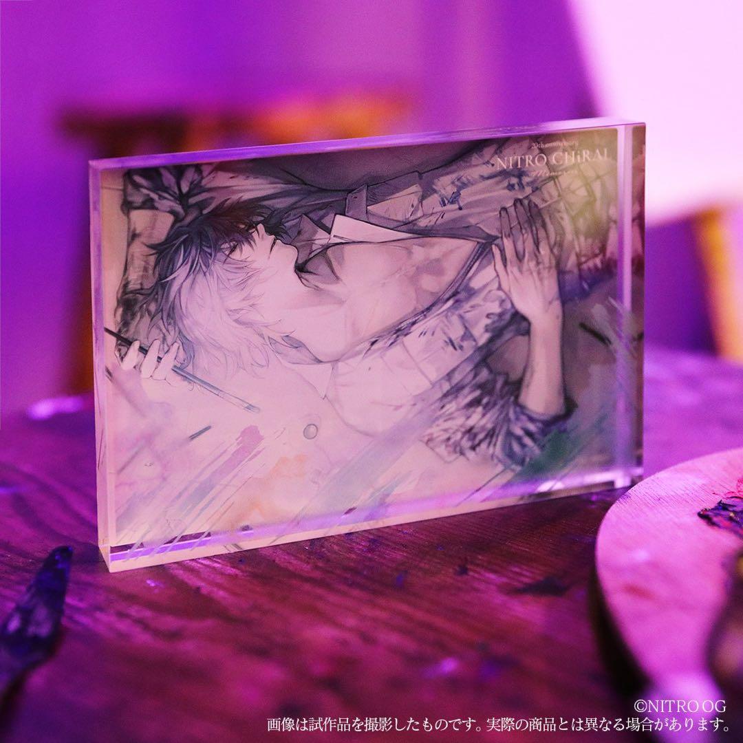 【明日まで】ニトロキラル キラメモ展 アクリルブロック スロウ・ダメージ トワ
