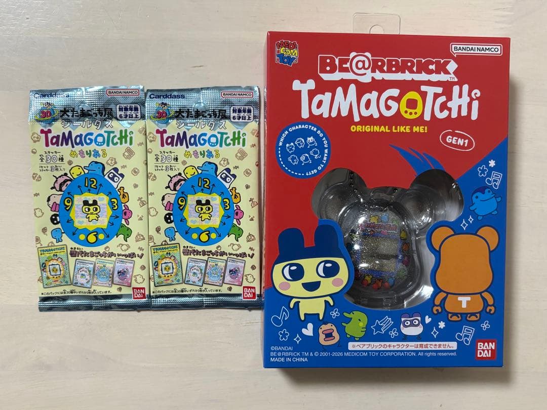 BE@RBRICKxTamagotchi 展示会先行販売品 ステッカーセット