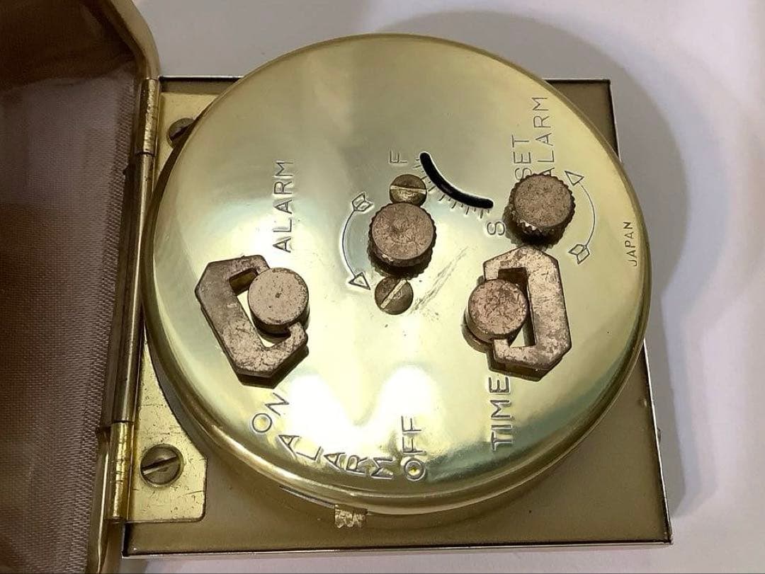 ◾️2品まとめて◾️LOOPING置時計とRhythm折りたたみアラームクロック時計