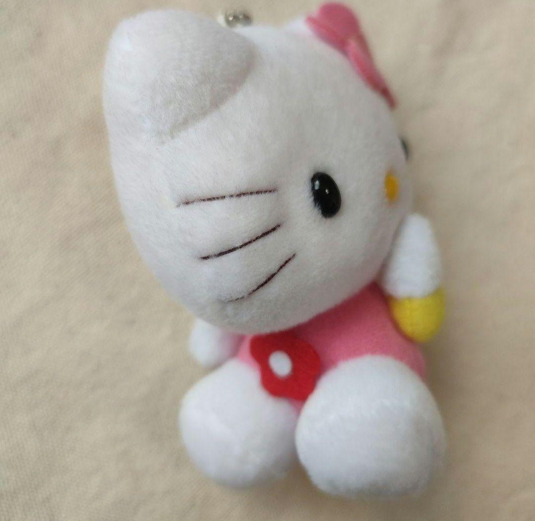 激レア サンリオ 平成レトロ ハローキティ カオハナ マスコット ぬいぐるみ
