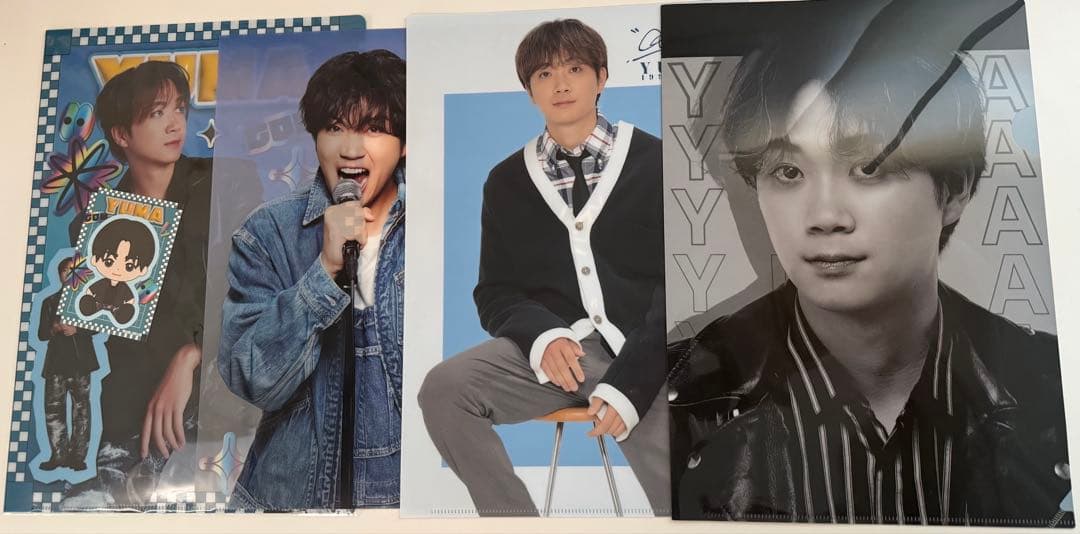 コムドット公式 ゆうま グッズ まとめ売り 全ての商品未使用 ファイル全4枚