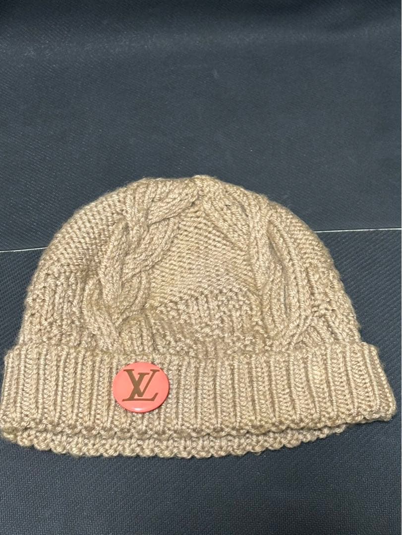 Louis Vuitton ポネコンスタンスニット帽 ベージュ