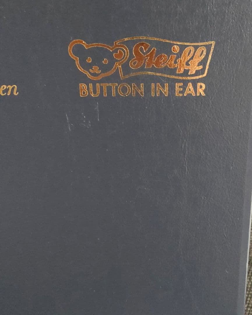 Steiffシュタイフテディベアマイセンプレート