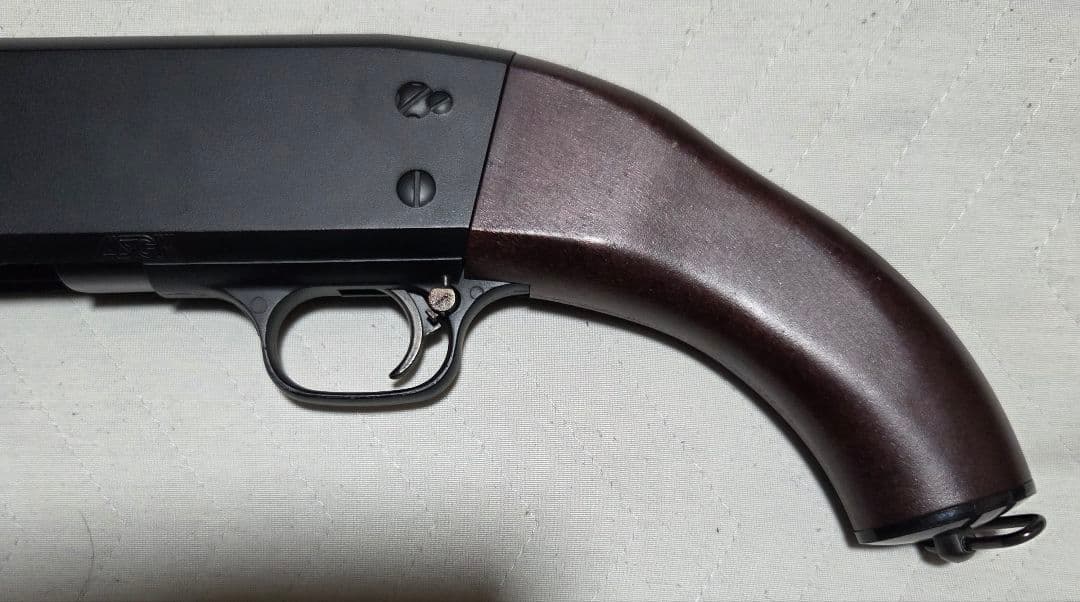 K.T.W イサカ M37 ソードオフ エアコキ 生産終了 箱・説明書あり