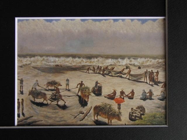 向井　潤吉、まひる、希少な画集より、状態良好、新品高級額、額装付