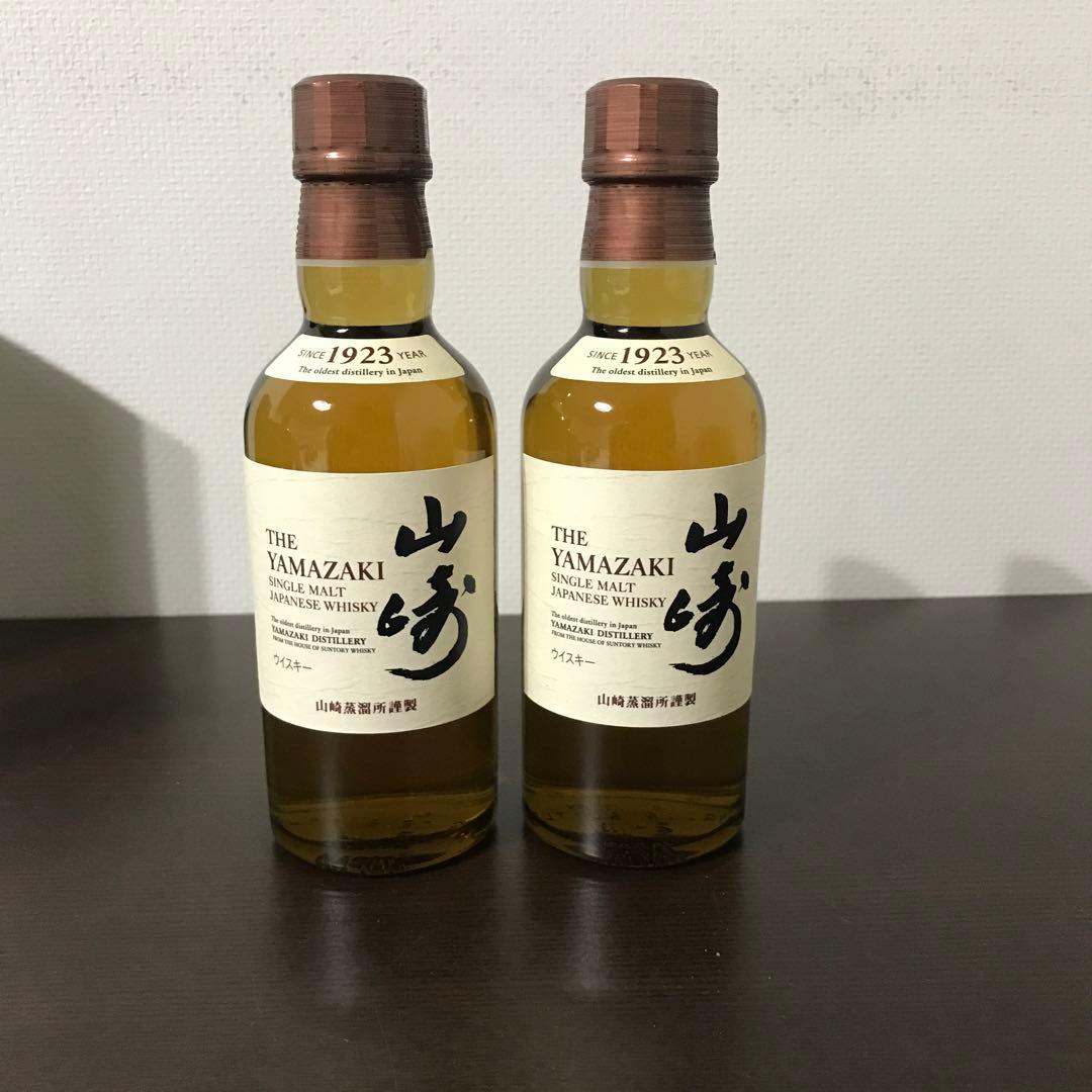 山崎蒸溜所限定　ウイスキー 180 山崎ウイスキー 180ミニボトル 3本