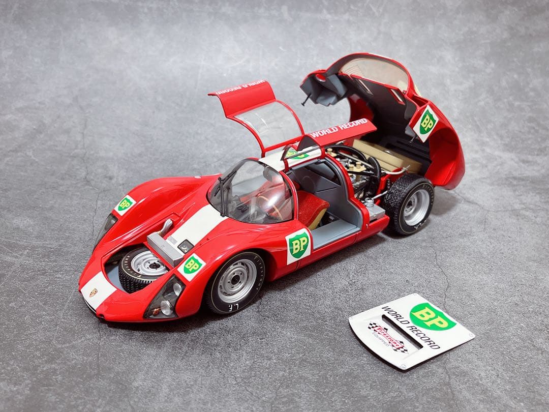 ミニチャンプス 1/18 ポルシェ 906 BP モンツァ 1967