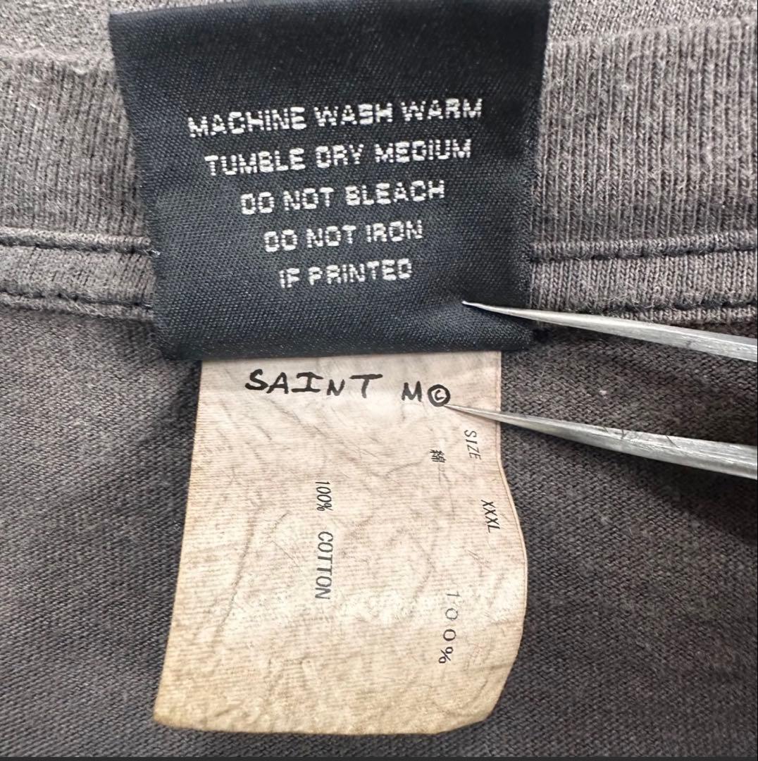 吉井和哉 着用 セントマイケル Tシャツ XXXL SAINT Mxxxxxx