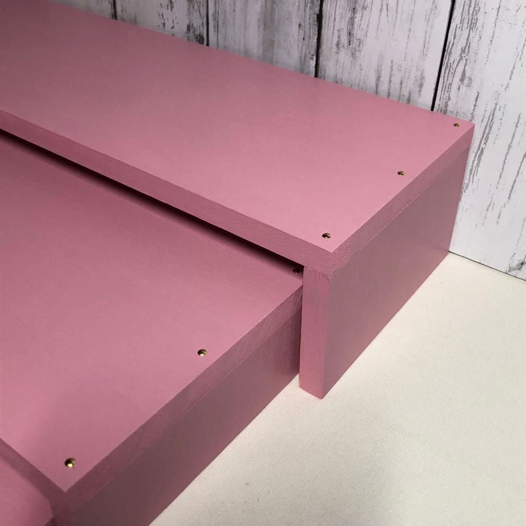 ハピイ　お店型什器×２点 　アクセサリー台1点　イベント什器　ハンドメイド