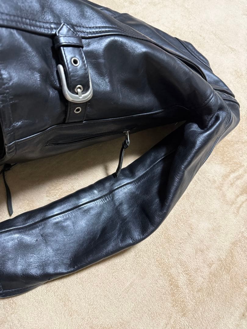 KADOYA カドヤ　レザージャケット　シングル　Sサイズ