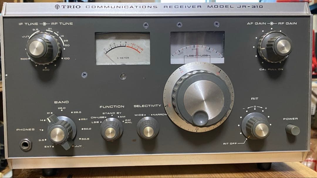 TRIO トリオ JR-310 受信機 3.5-50MHz ジャンク　動作未確認