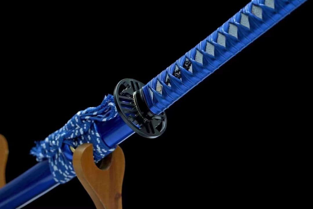 1063-武具 刀装具 日本刀　模造刀 居合刀 武士道 武蔵 鑑賞用 手鍛造打