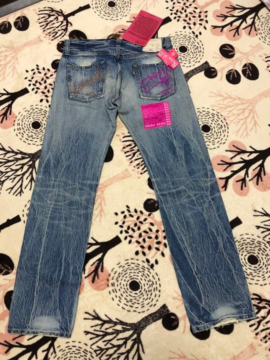 Aqua Timez 直筆サイン入り デニム ジーンズ メンズ