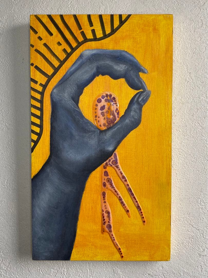 アート作品　現代アート　絵画　油絵　ポップアート　インテリア　おしゃれ雑貨