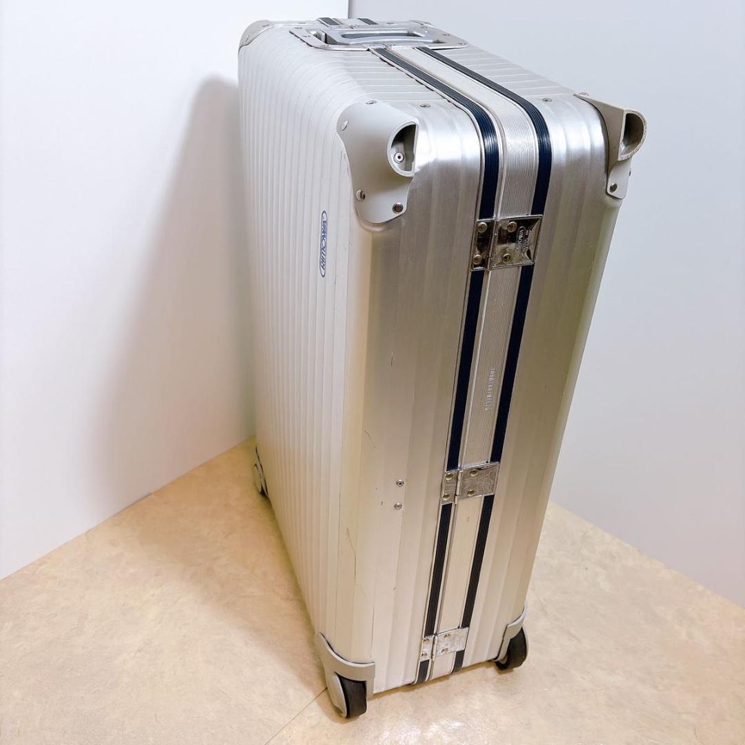 激レア　リモワ シルバーインテグラル プルタブ 2+4輪 TSAロックベルト付