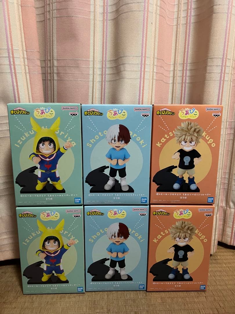 僕のヒーローアカデミア ちあぴこ 緑谷出久　爆豪勝己　轟焦凍